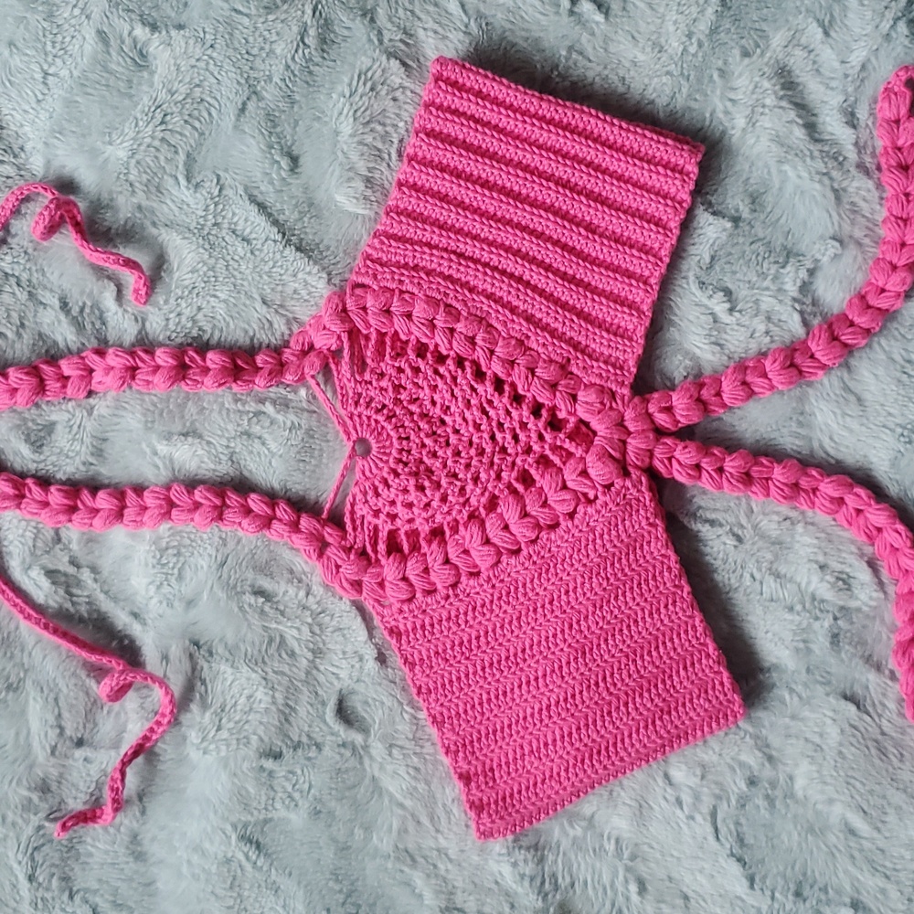 Crocheted Halter Top - image 1